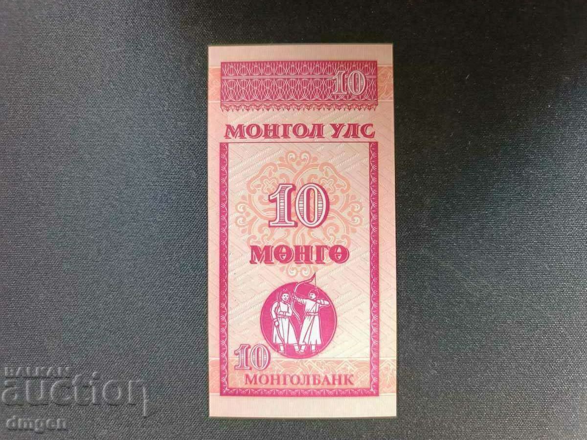 10 монго Монголия UNC /c