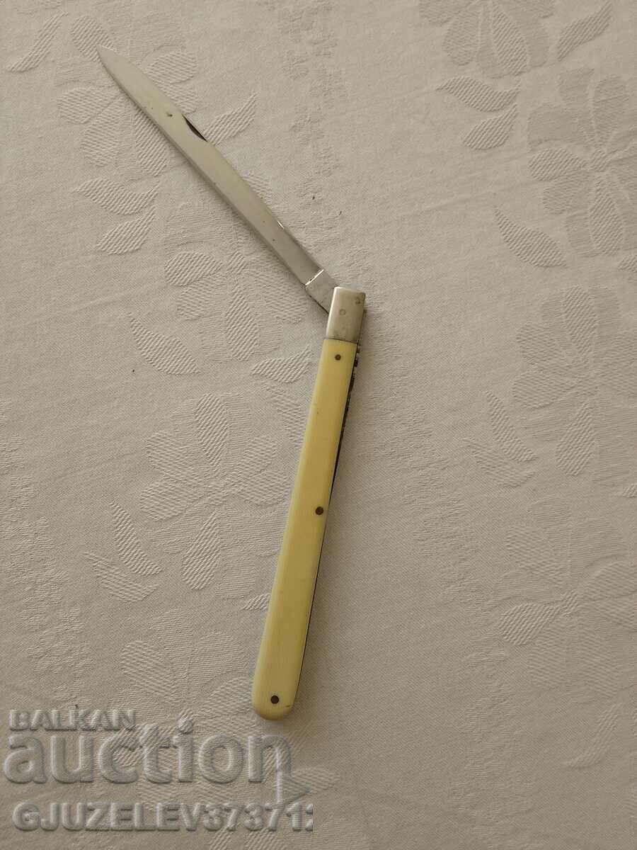 Колекционерски Стар нож за дегустация със слонова кост Rost