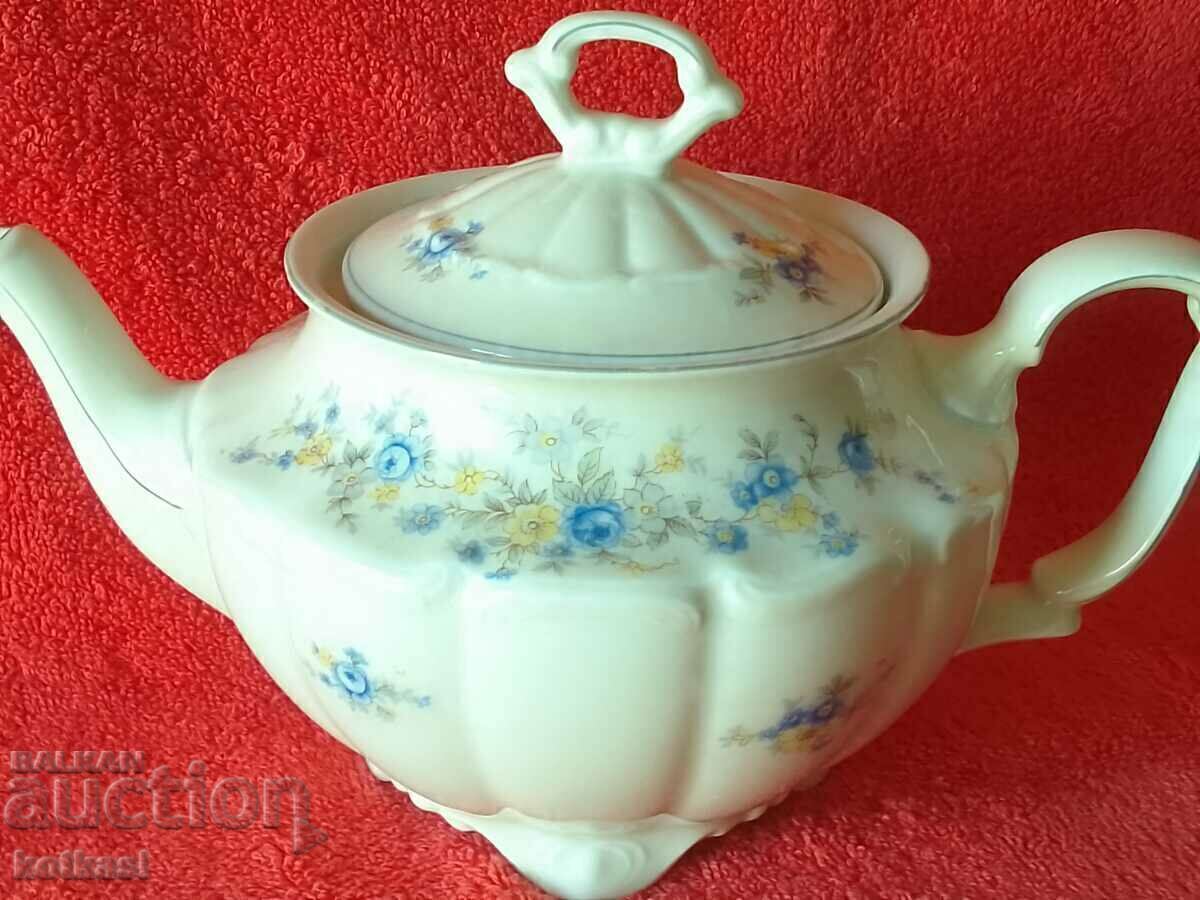 Old porcelain jug teapot Germany Karl Tisch C. T. with price 255.50 BGN | € 130.64 Old porcelain jug teapot Germany Karl Tisch C. T. with price 255.50 BGN | € 130.64