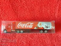 Coca Cola Reclamă jucărie veche Camion Anvelopă Coca Cola