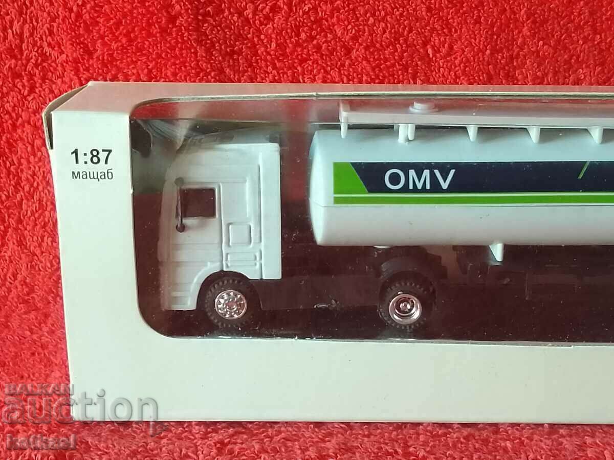OMV  Стара играчка реклама Камион Тир ОМВ с цена 15.50 лв. | € 7.93