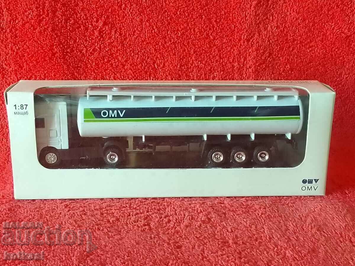 Доставка на OMV  Стара играчка реклама Камион Тир ОМВ