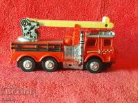 Old toy Fire truck with missing parts