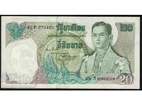 Thailanda 20 Baht 1971-81 Pick 84 Ref 3401