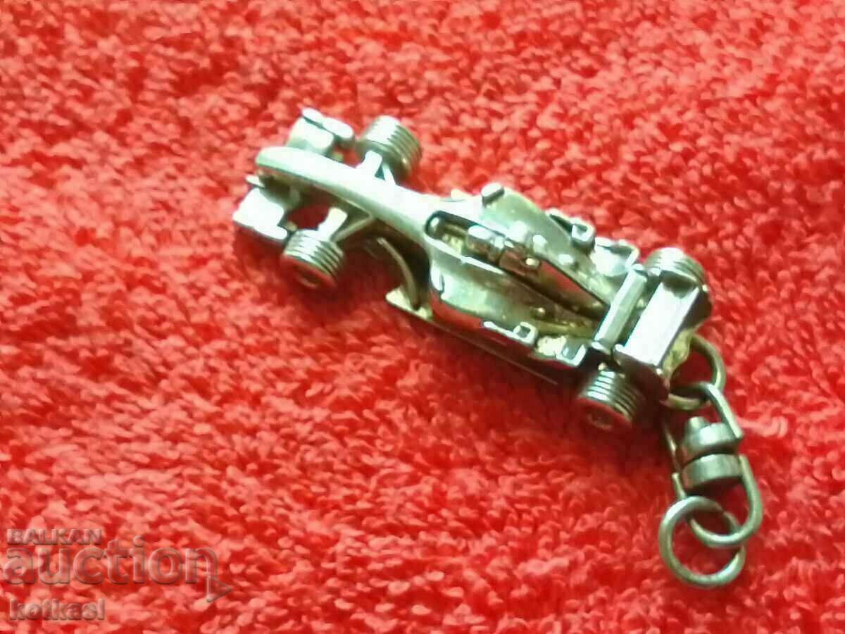 Vintage Ferrari Shell Metal Keychain - 7 Vintage Ferrari Shell Metal Keychain - 7