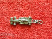 Vintage Ferrari Shell Metal Keychain