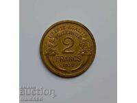 2 francs France 1939 2 francs 1939 French coin