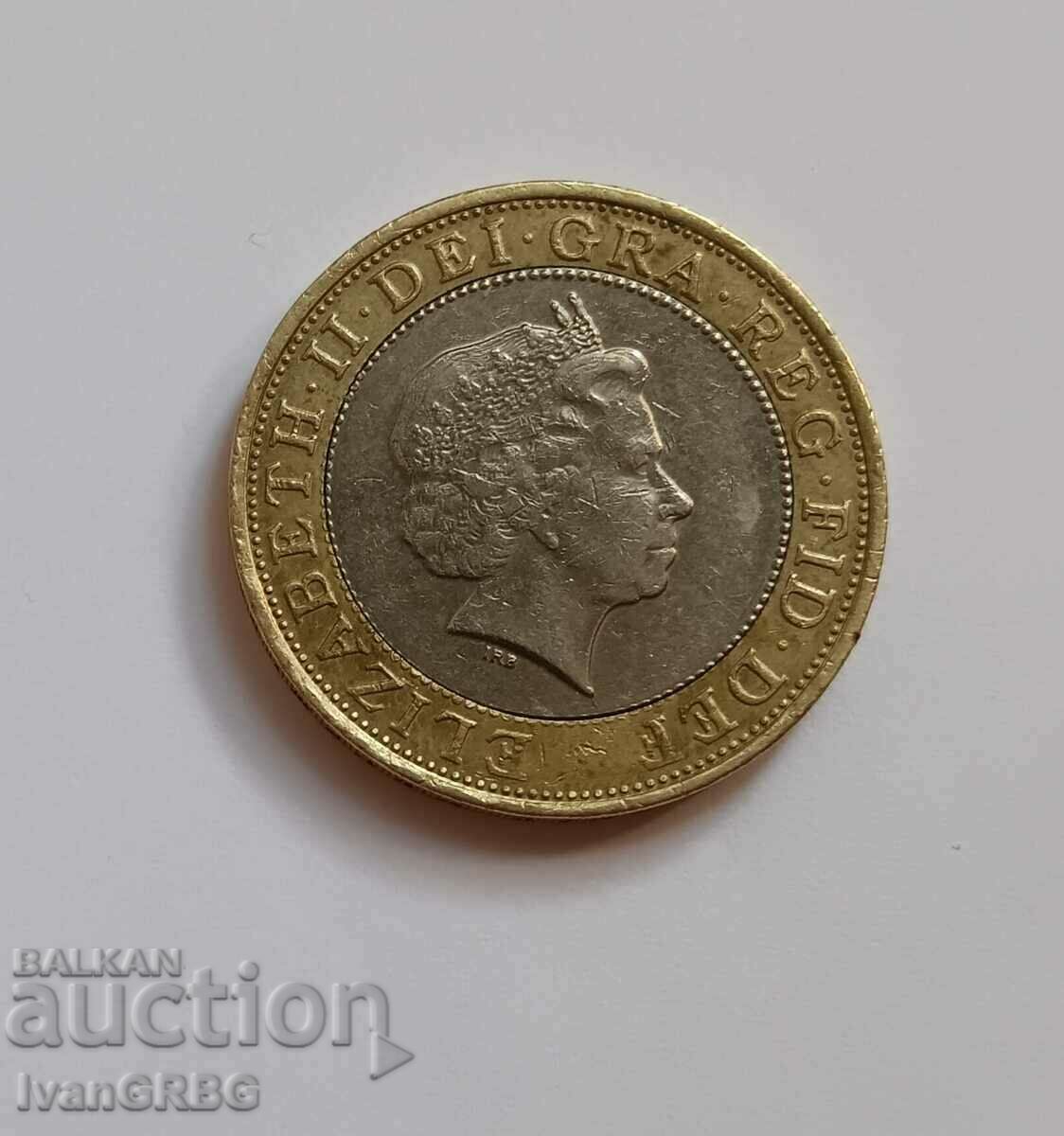 2 λίρες Μεγάλη Βρετανία 2006 Ιωβηλαίο Κέρμα Αγγλία