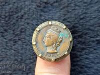 Antique Old Collector's Ring Saint Sophia pafta costume