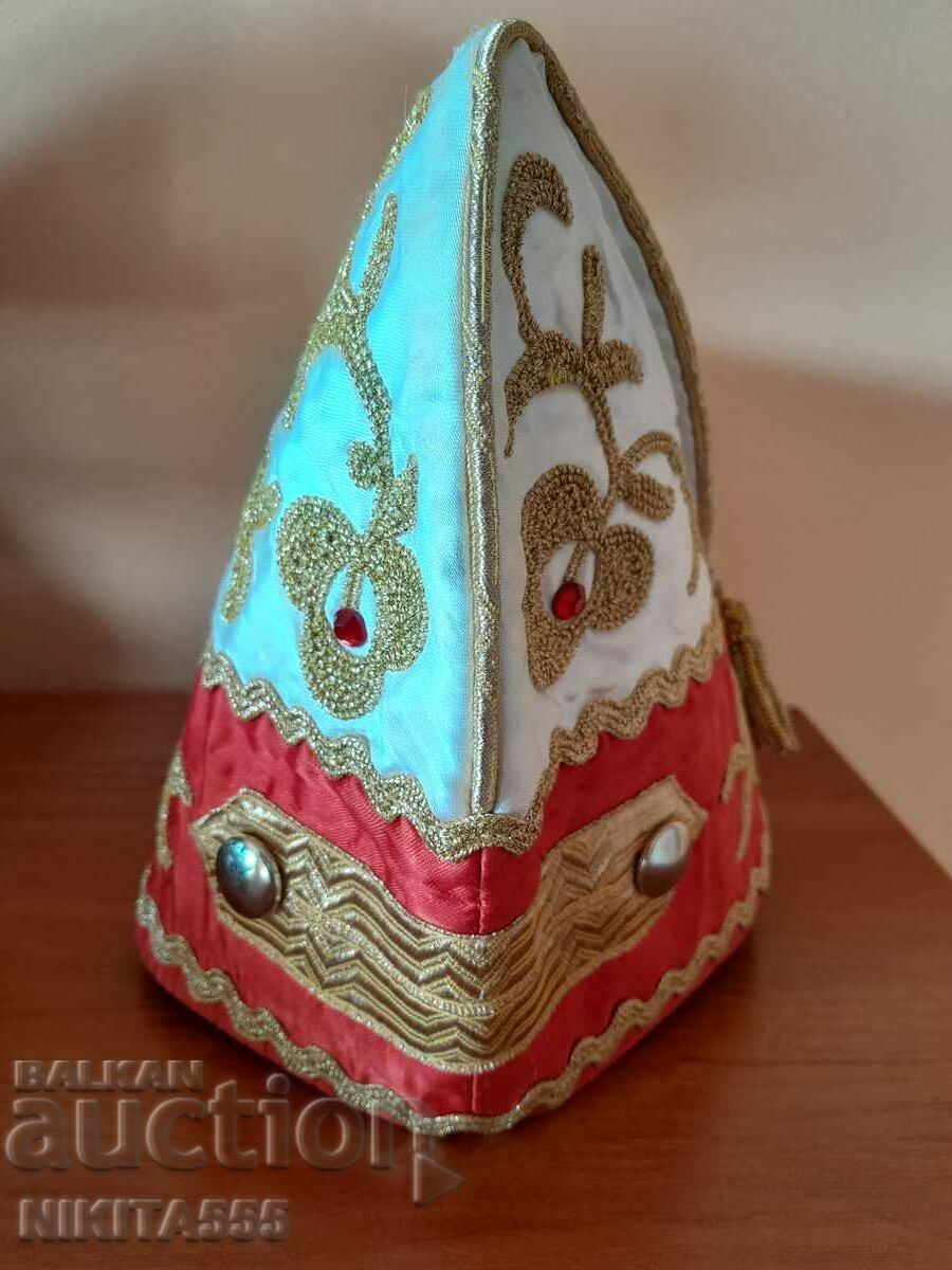 Auction Committee hat red-white-Original Meinel hat Auction Committee hat red-white-Original Meinel hat