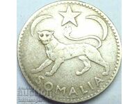 Somalia 1 Somali 1950 mint ΡΩΜΗ Ιταλική αποικία 26mm