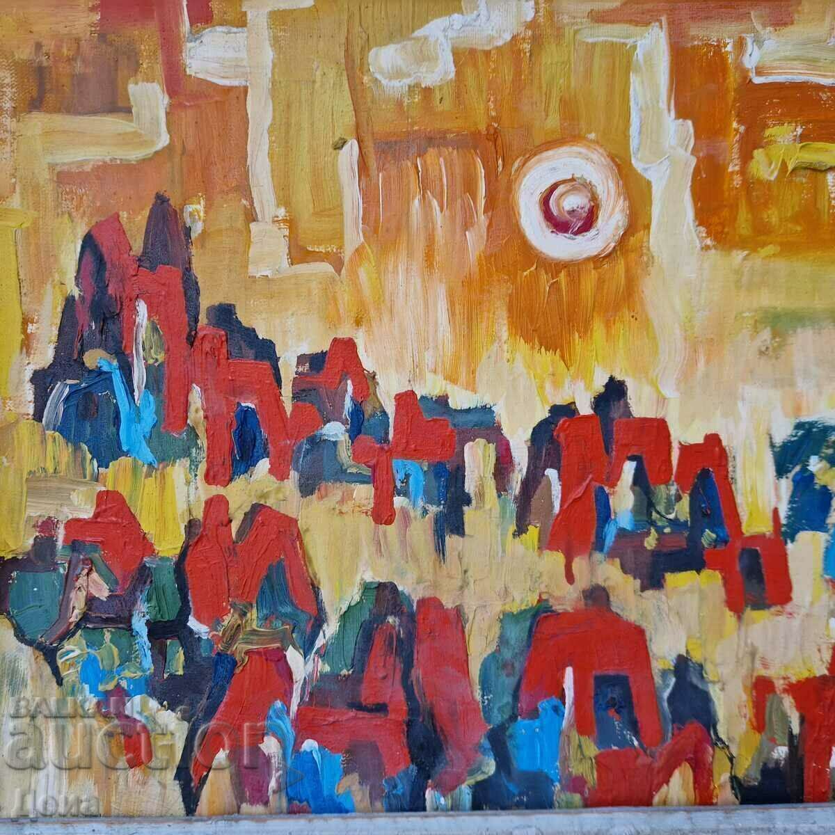 Interesant tablou vechi. cu preț € 61.36 | 120.01 BGN Interesant tablou vechi. cu preț € 61.36 | 120.01 BGN