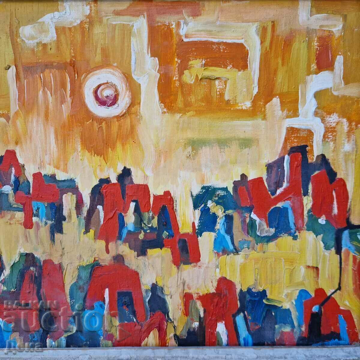 Auction Interesting old painting. Auction Interesting old painting.