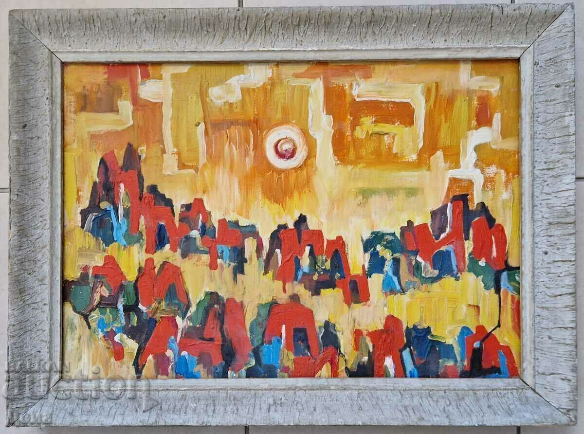 Interesting old painting. Interesting old painting.