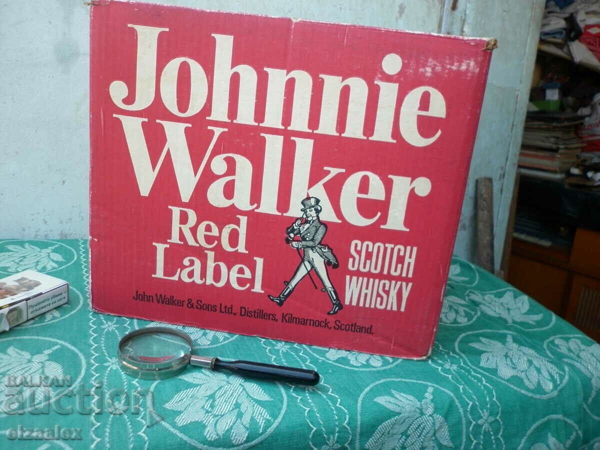 Σπάνιο κουτί Johnnie Walker Scotland CORECOM NRB