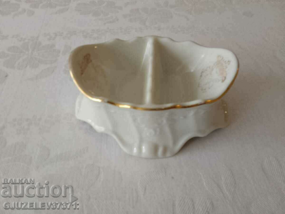 Bernadotte Czech porcelain spice jar - 7