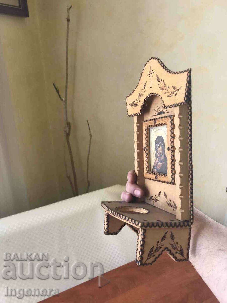 ICONOSTAS ICON WOOD PYROGRAPH - 6 ICONOSTAS ICON WOOD PYROGRAPH - 6