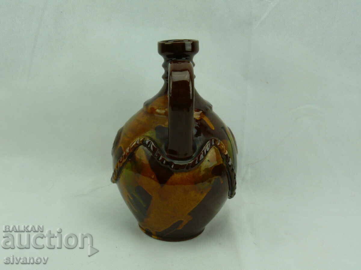Old Ceramic Barduche Pitcher #2349 with price 24.99 BGN | € 12.78 Old Ceramic Barduche Pitcher #2349 with price 24.99 BGN | € 12.78