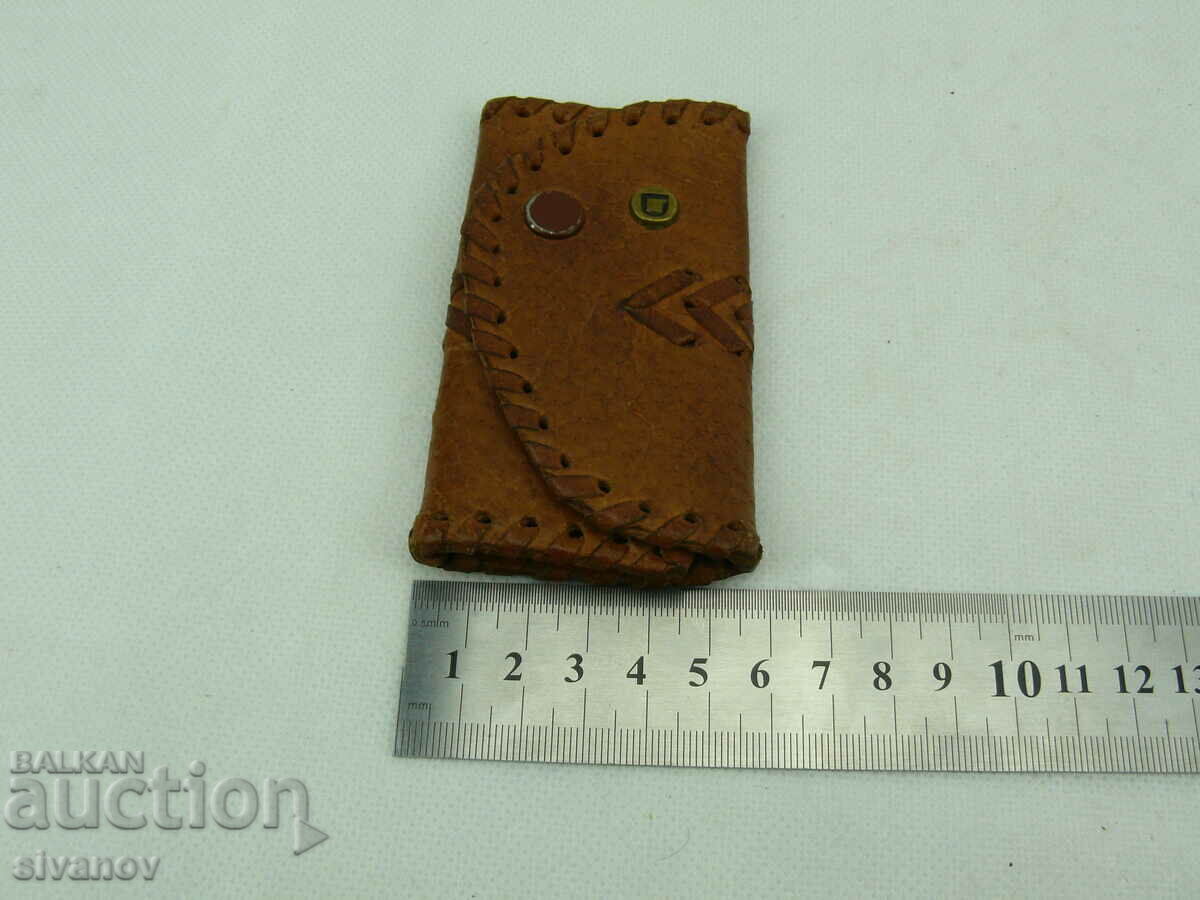 Old Leather Keychain #2360 - 7 Old Leather Keychain #2360 - 7