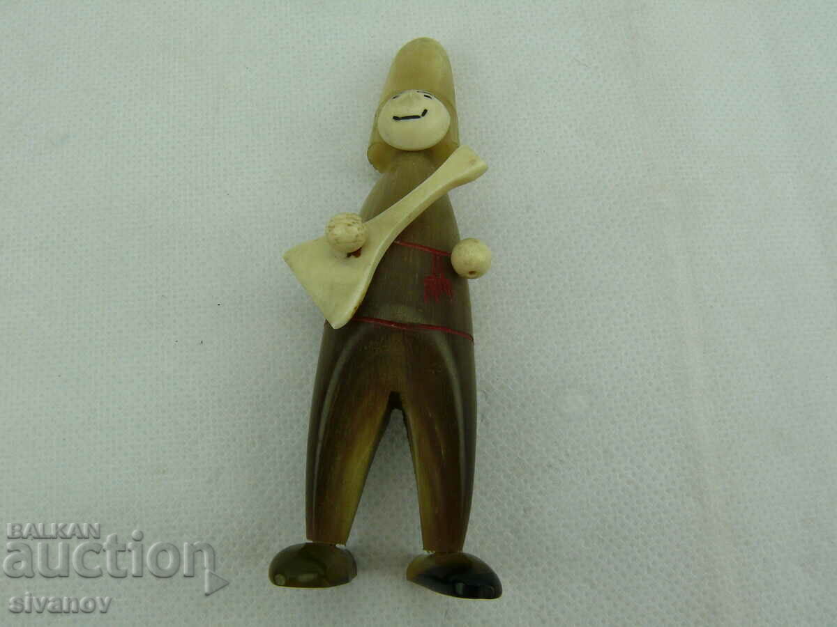 Interesantă figura de chitarist cu corn vechi #2366 - 5 Interesantă figura de chitarist cu corn vechi #2366 - 5