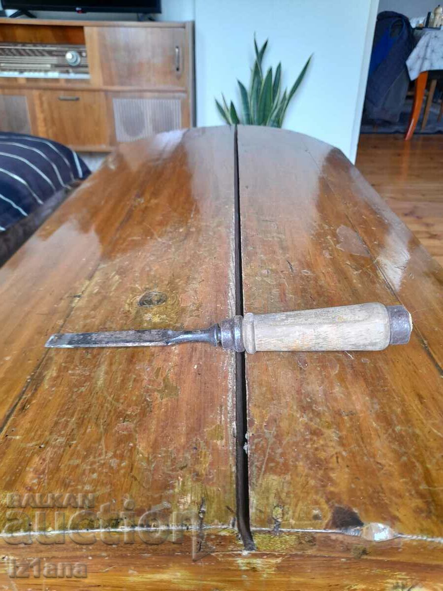 An old carpenter's chisel