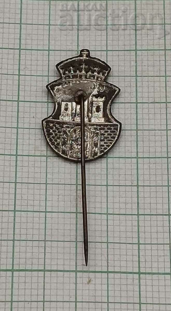 KRAKOW POLAND COAT OF COAT OLD BADGE with price 3.00 BGN | € 1.53 KRAKOW POLAND COAT OF COAT OLD BADGE with price 3.00 BGN | € 1.53