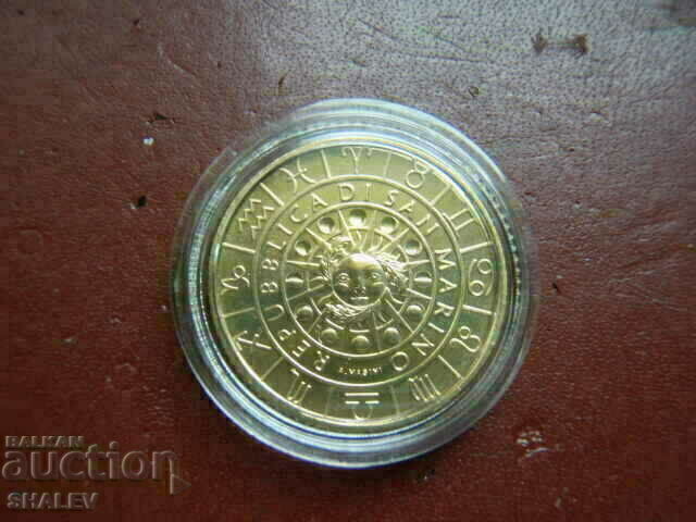 5 Euro 2020 San Marino "Libra"- Unc (zodiac - scales) - 5 5 Euro 2020 San Marino "Libra"- Unc (zodiac - scales) - 5