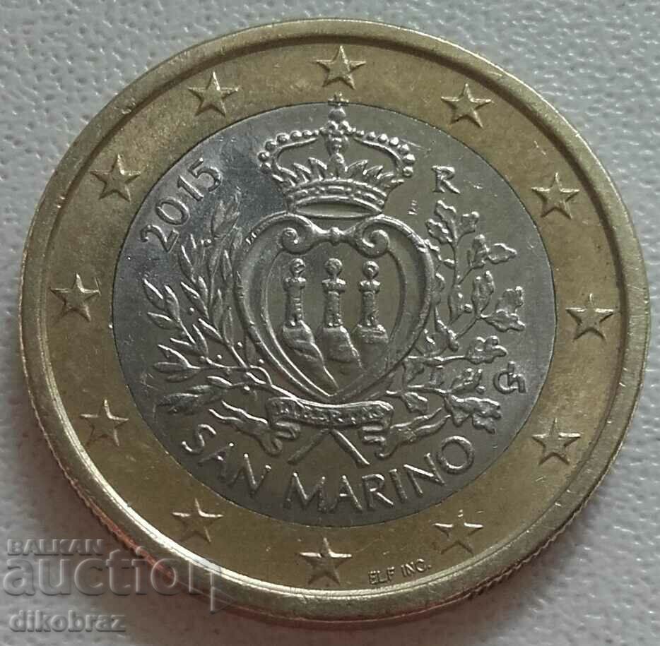 Сан Марино 1 евро - 2015г