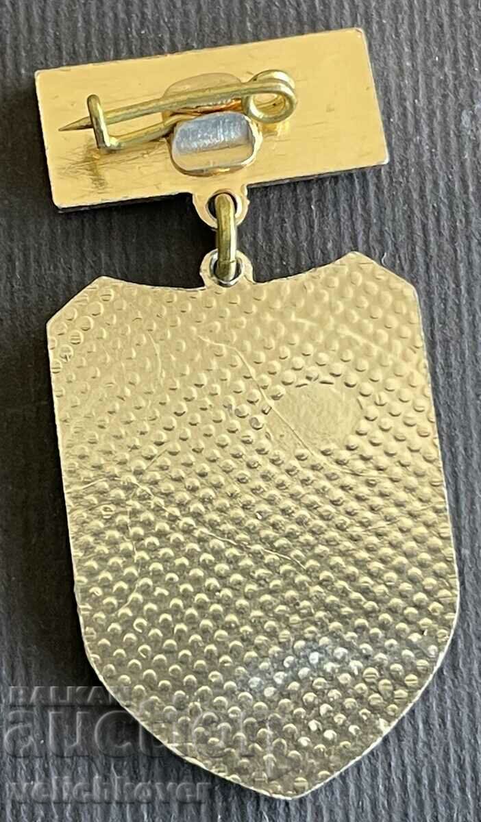 37197 Bulgaria military insignia BNA Warrior Sportsman with price 10.00 BGN | € 5.11