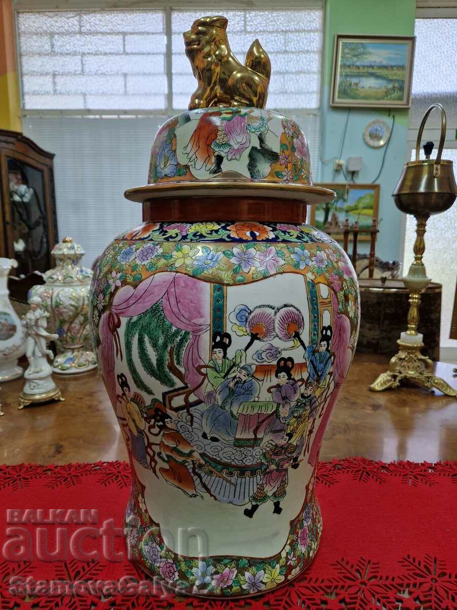 Huge antique Chinese urn