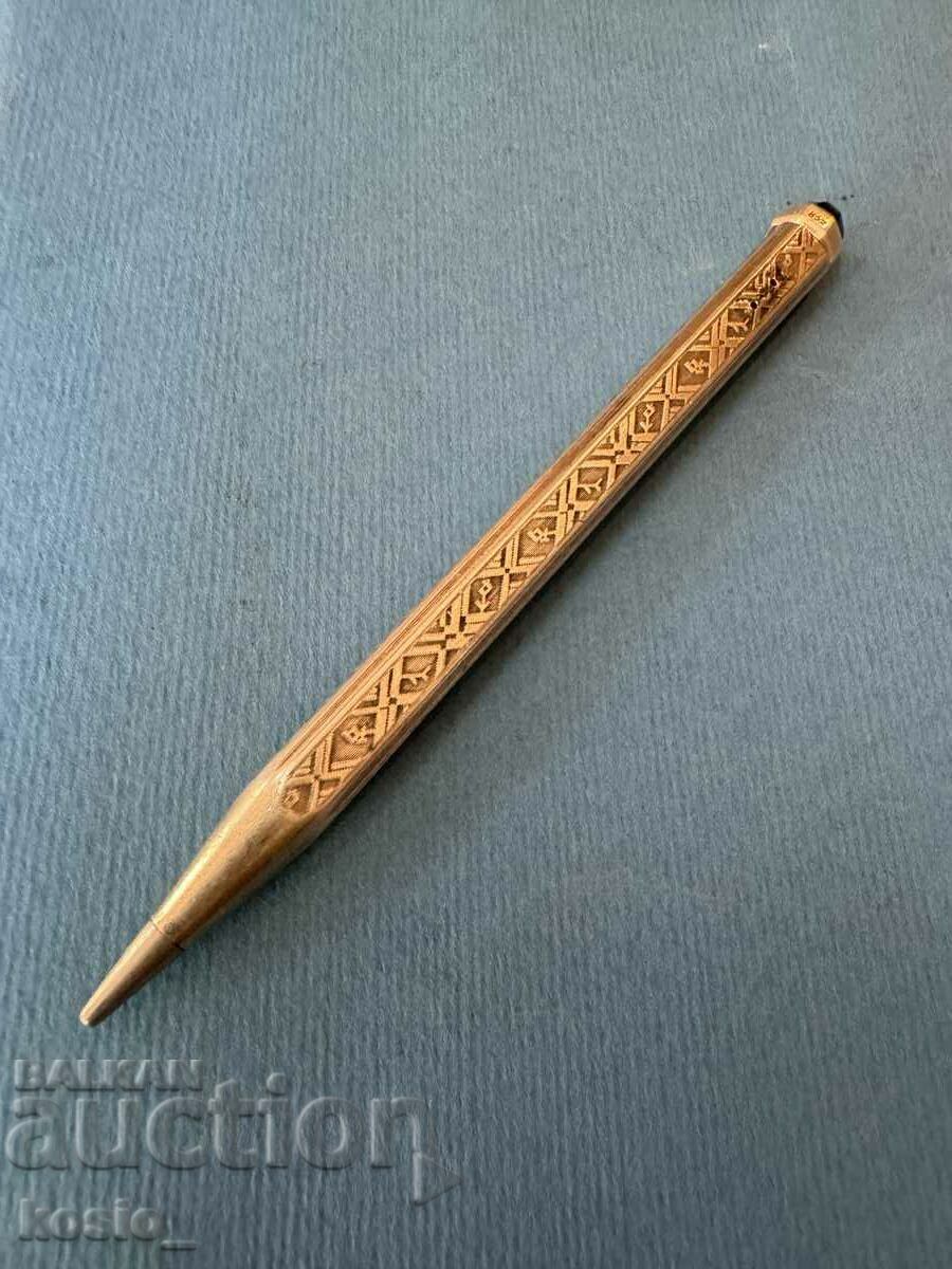 Old silver pencil