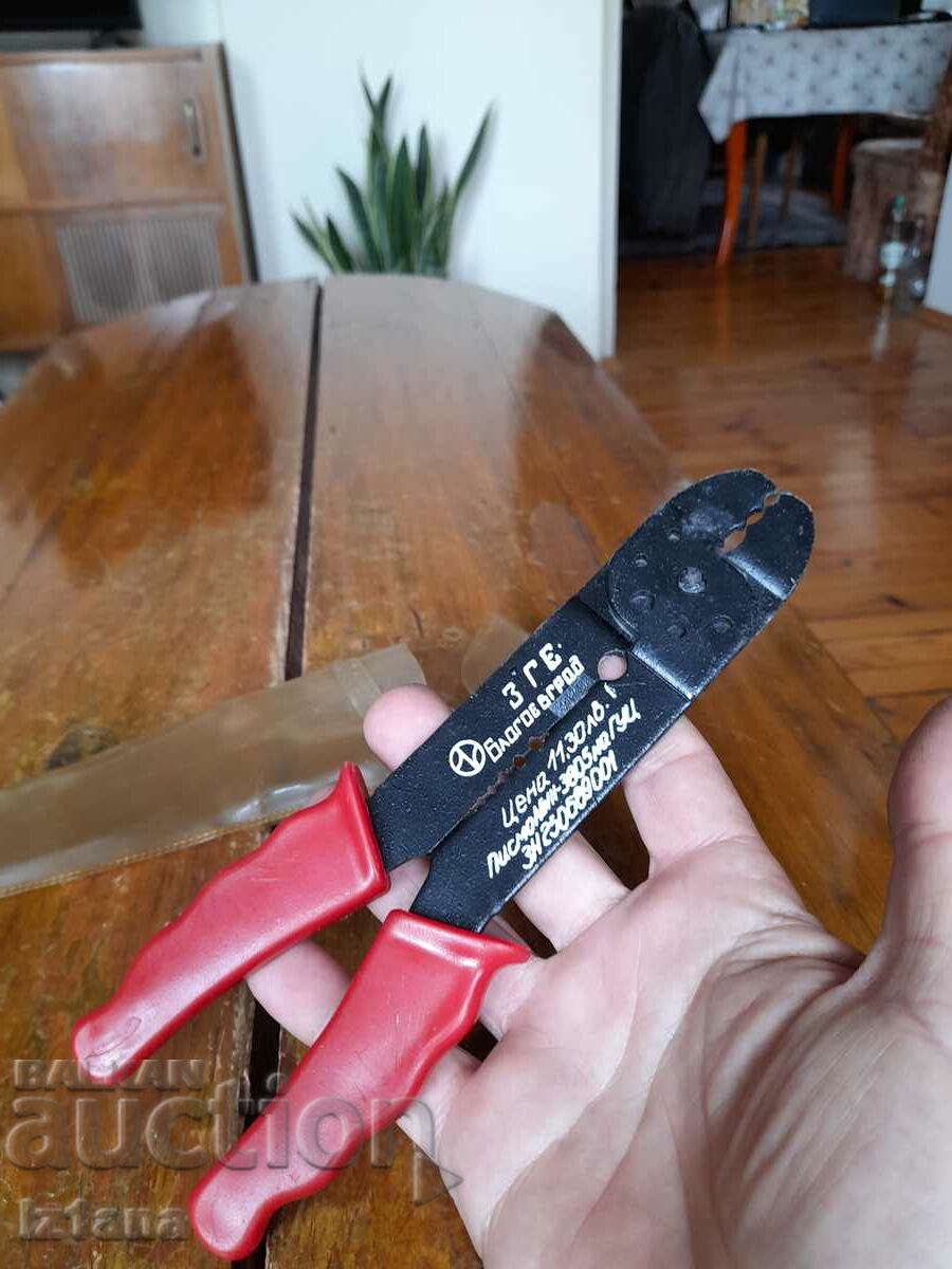 Old pliers for cables, terminals - 5 Old pliers for cables, terminals - 5