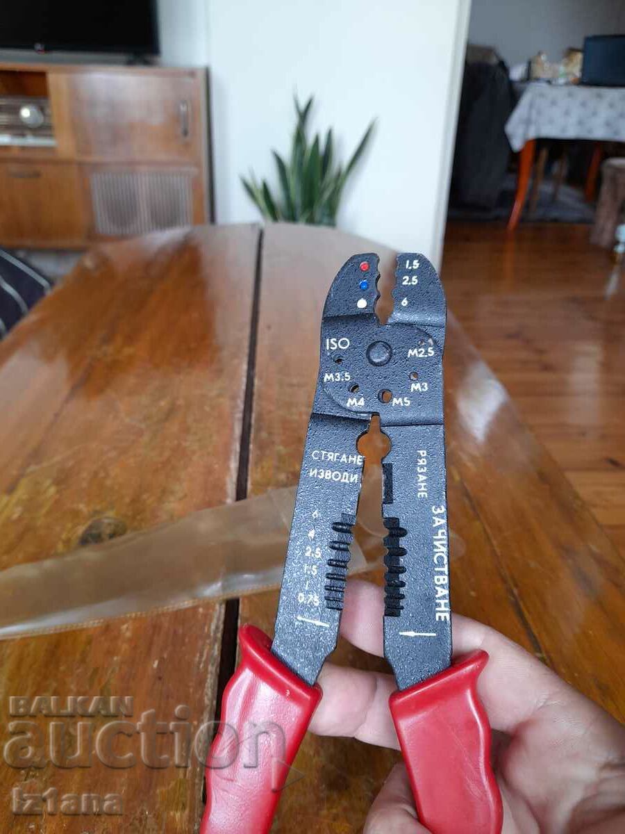 Old pliers for cables, terminals - 7 Old pliers for cables, terminals - 7