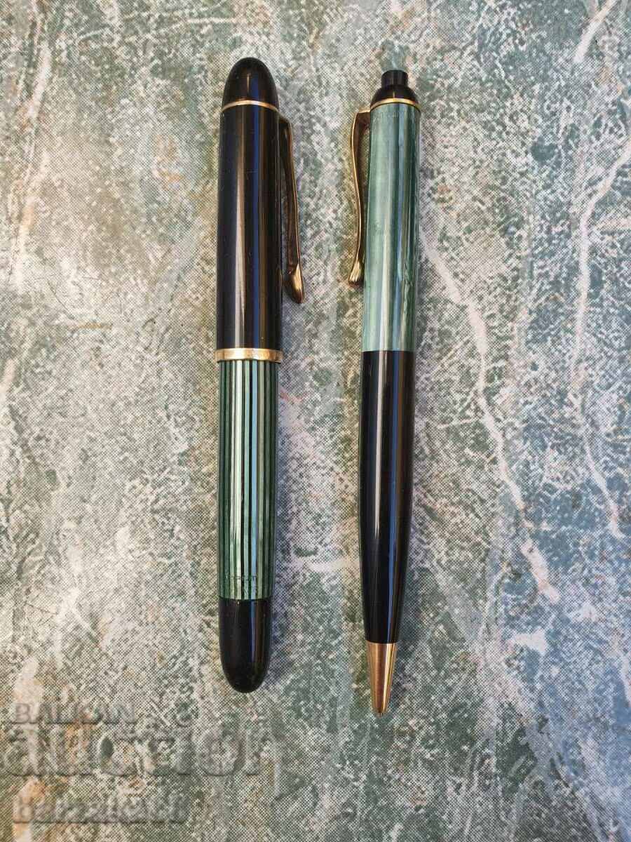 Pelikan Gunther 14k gold pen + Pyropen + Case