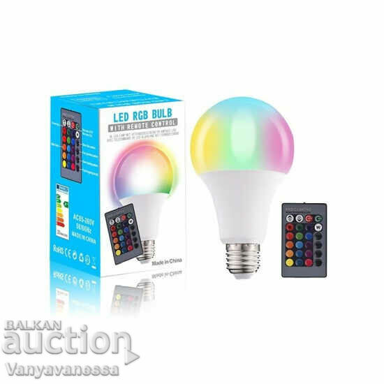 Color bulb with remote control