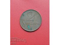 Latvia-2 centimes 1922