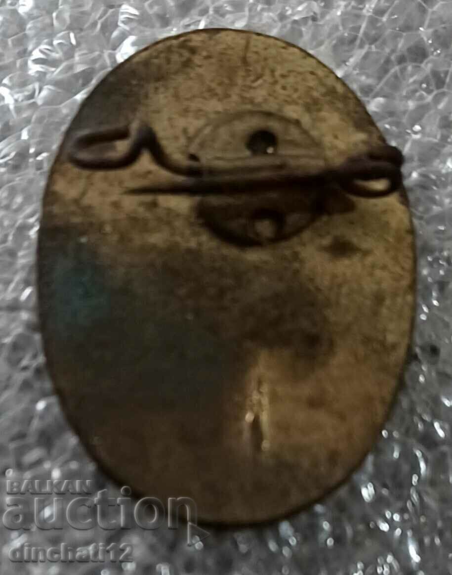 Insigna rara: DDR Abzeichen JP Junge Pioniere - Junge Künstler cu preț 30.00 BGN | € 15.34