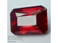 BZC! 4,35 carate smarald rubin natural GGL de 1 st.