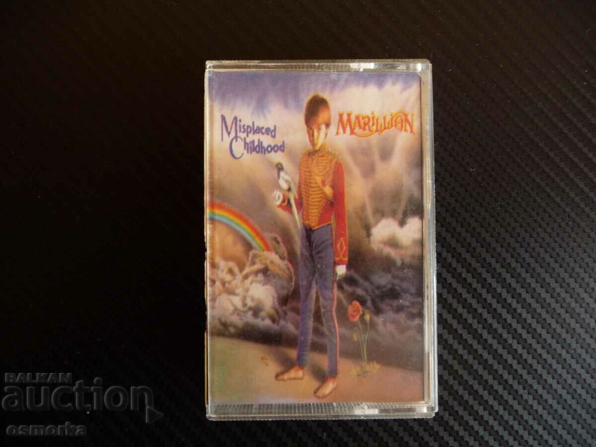 Marillion Misplaced Childhood Album pe casetă audio