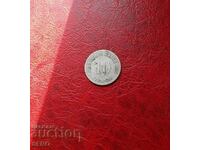 Γερμανία-10 Pfennig 1897 G-Karlsruhe-σπάνια
