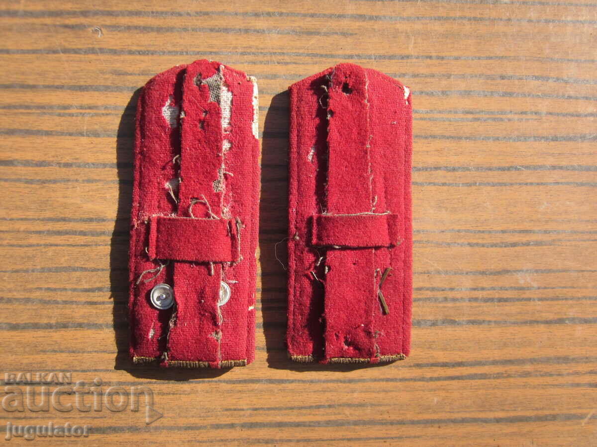 old Bulgarian military sermen epaulettes of a BNA colonel - 5