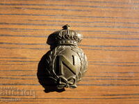 old metal applique emblem insignia of napoleon