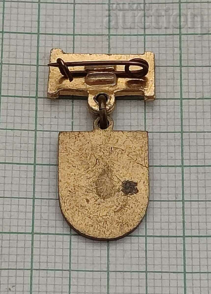 DESSAU GERMANY COAT OF COAT BADGE with price 3.00 BGN | € 1.53