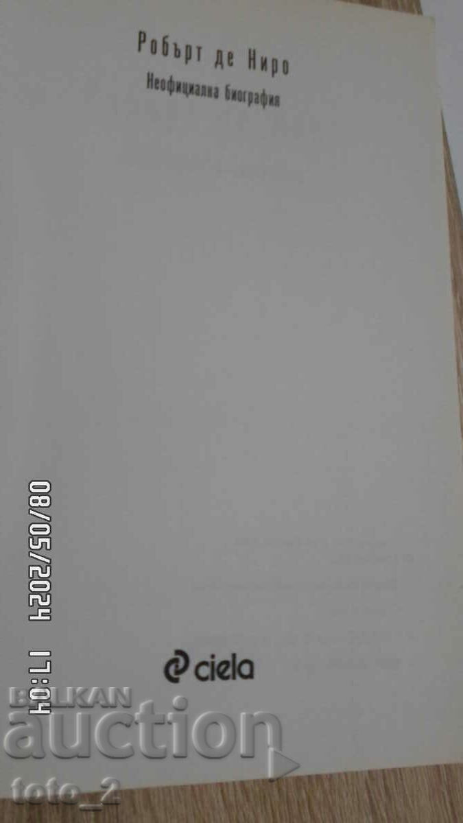 Delivery of ROBERT DE NIRO - UNOFFICIAL BIOGRAPHY Delivery of ROBERT DE NIRO - UNOFFICIAL BIOGRAPHY