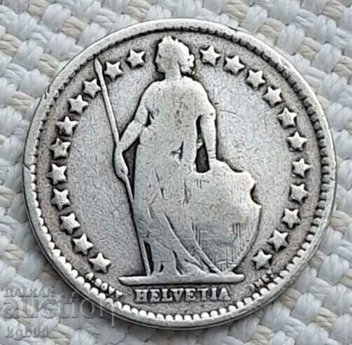 1/2 franc 1914 Switzerland. F-1 with price 9.65 BGN | € 4.93 1/2 franc 1914 Switzerland. F-1 with price 9.65 BGN | € 4.93