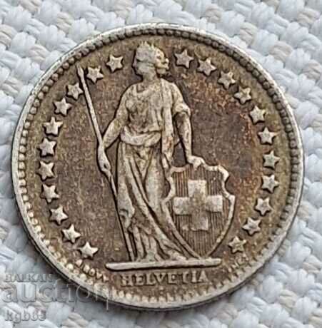 1/2 Franc 1920 Switzerland. F-2 with price 9.65 BGN | € 4.93 1/2 Franc 1920 Switzerland. F-2 with price 9.65 BGN | € 4.93