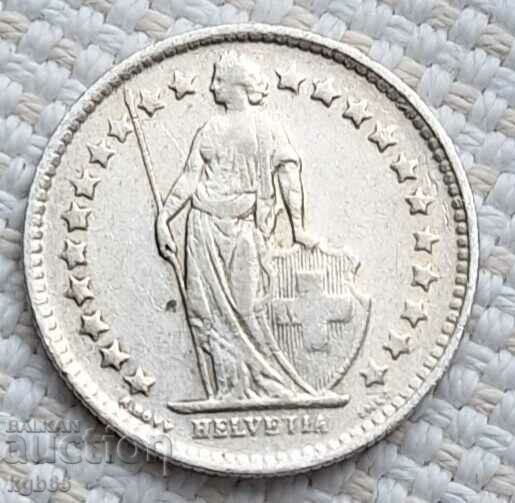 1/2 Franc 1921 Switzerland. F-4 with price 9.65 BGN | € 4.93 1/2 Franc 1921 Switzerland. F-4 with price 9.65 BGN | € 4.93