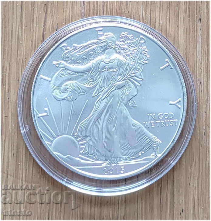 Американски орел 1 унция сребро 2012 г.