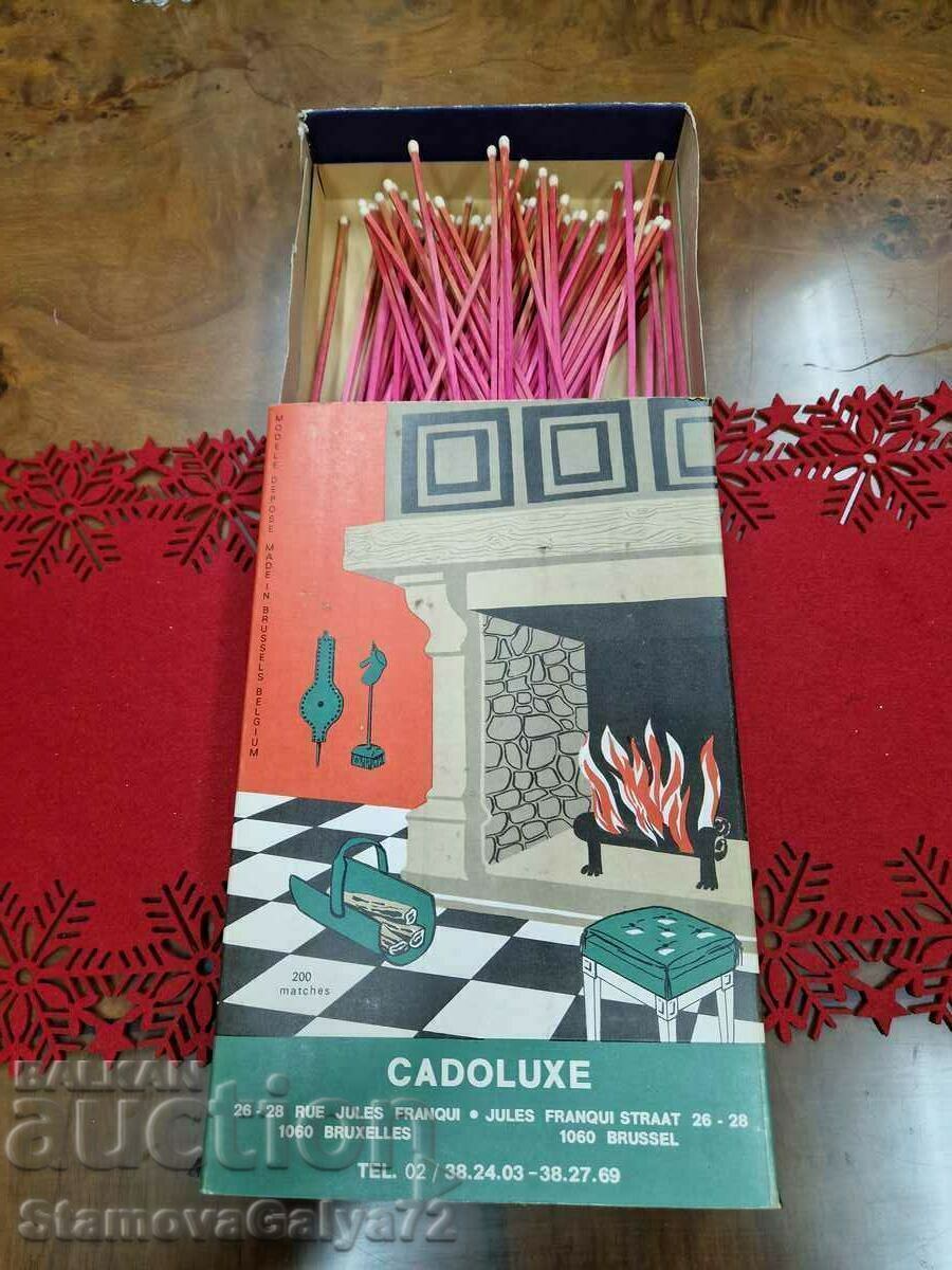 Huge antique collectible fireplace match - 5 Huge antique collectible fireplace match - 5