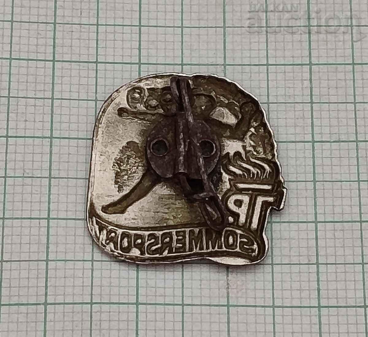 GDR JP SOMMERSPORT 1959 BADGE with price 2.00 BGN | € 1.02 GDR JP SOMMERSPORT 1959 BADGE with price 2.00 BGN | € 1.02